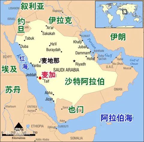沙特阿拉伯负约旦，简致真抱负中国 
